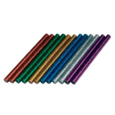 Клейові стрижні Dremel кольорові з блискітками 7 мм 105 ° (GG04)