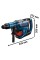 Акумуляторний перфоратор Bosch Professional GBH 18V-45 C у валізі, без акб і з/п