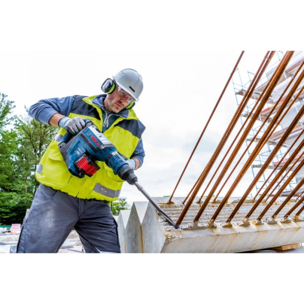 Акумуляторний перфоратор Bosch Professional GBH 18V-45 C у валізі, без акб і з/п