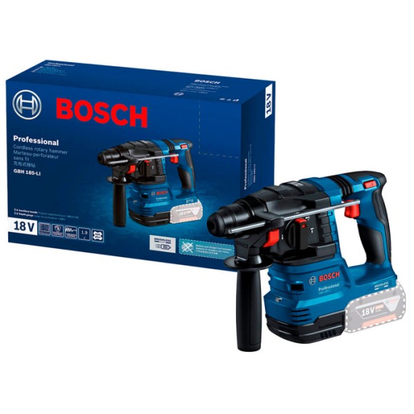 Акумуляторний перфоратор Bosch Professional GBH 185-LI, без акб і з/п