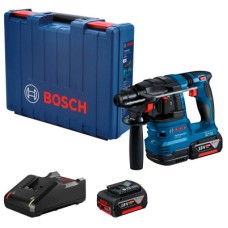 Акумуляторний перфоратор Bosch Professional GBH 185-LI, 2 акб GBA 18V 4.0Ah, з/п GAL 18V-40 в кейсі