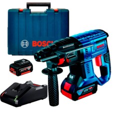 Перфоратор акумуляторний Bosch GBH 180-Li в кейсі, 2 акб GBA 18V 4.0Ah и з/п GAL 18V-40