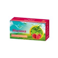 Чай чорний з ароматом малини Наш Чай пакетований 20 шт×1,3 г