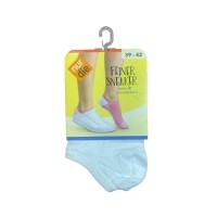 Женские носки Nur Die 611503 дышащие короткие р. 39-42 Белый