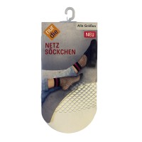 Женские носки Nur Die в сеточку One Size Белый (615873)