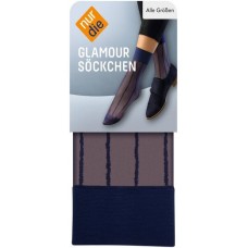 Жіночі шкарпетки Nur Die Glamour One Size Синій (611127)