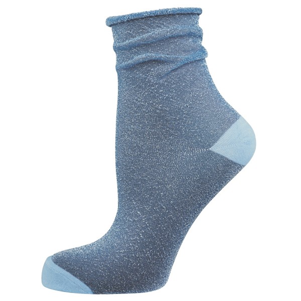 Женские носки Nur Die Fashion One Size Синий/Люрекс (615874)