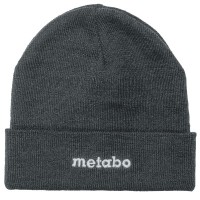 Шапка с логотипом Metabo черная