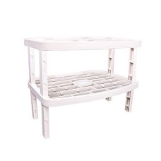 Этажерка для посуды Omak Plastik Deco Bella пластик 22x31x14,9 см