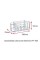 Органайзер овальний Boxup Diamond FT-024 70х70х150 мм