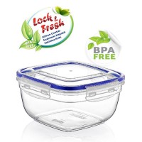Контейнер харчовий Dunya Plastik з кришкою пластиковий герметичний 1500 мл