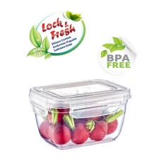 Контейнер харчовий Dunya Plastik Fresh Box прямокутний з кришкою 550 мл