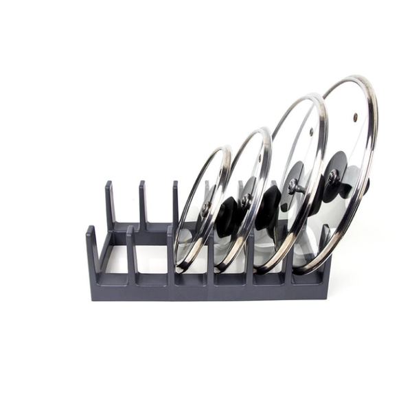Підставка-органайзер для кришок Omak Plastik DecoBella 15,1x28,2x9,1 см