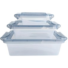 Набір контейнерів для зберігання Omak Plastik 81110 400/1000/2000 мл