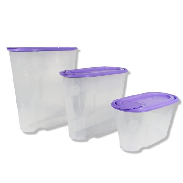 Ємність для сипких продуктів 1,8 л Plastic's Craft Лаванда