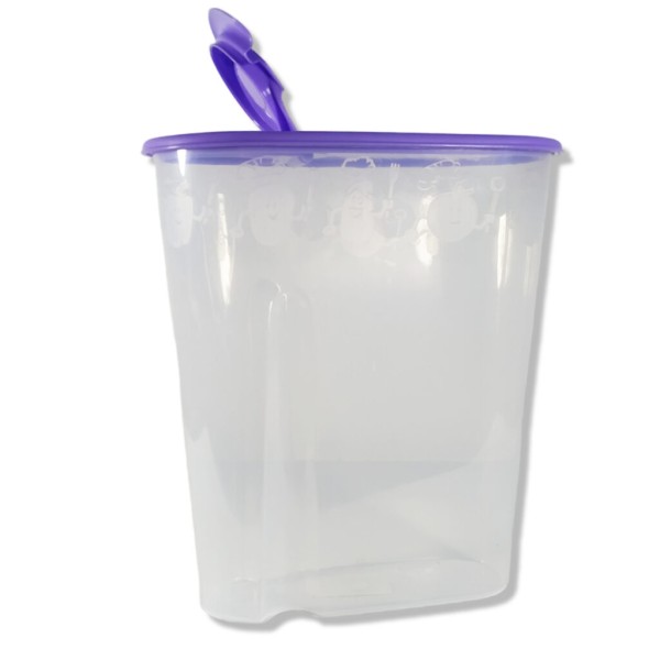 Ємність для сипких продуктів 1,8 л Plastic's Craft Лаванда