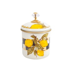 Банка для сипучих продуктів "SICILY" Elmani з кришкою, 1,25 л, 12х12 см
