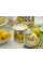 Банка для сипучих продуктів "SICILY" Elmani з кришкою, 1,25 л, 12х12 см