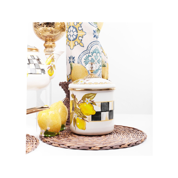 Банка для сипучих продуктів "SICILY" Elmani з кришкою, 1,25 л, 12х12 см