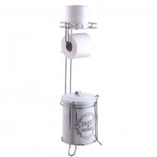 Держатель для туалетной бумаги с мусорной корзиной TEKNO-TEL MG095