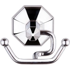 Гачок подвійний TEKNO-TEL Petek MG236P хром