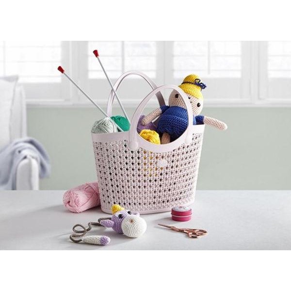Сумка пластиковая Sakarya Plastik 8416 5.5 л 20х30х10 см Розовая