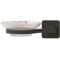 Мыльница TEKNO-TEL MG366 с держателем черная матовая