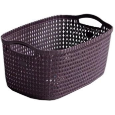 Кошик для білизни Sakarya Plastik 8010 35 л сливовий