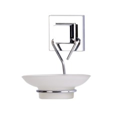 Мыльница Tekno-Tel EF266-К самоклеющийся хром