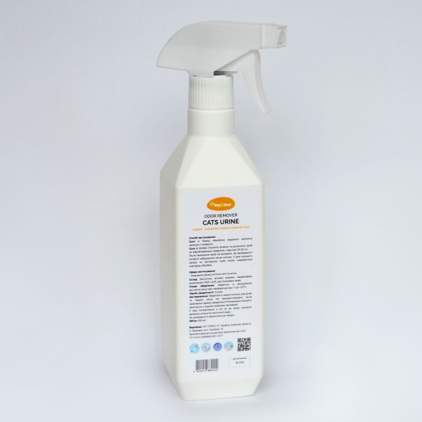 Спрей-уничтожитель запаха кошачьей мочи Step2Clean 450 мл