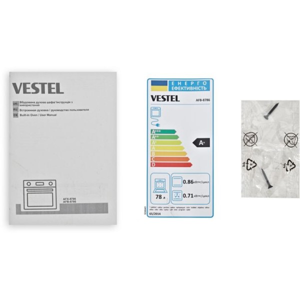 Духова шафа електрична VESTEL AFB-8786 60 см