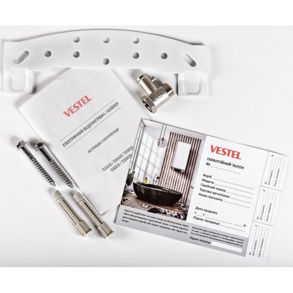 Бойлер VESTEL TR50D20 циліндричний 50 л
