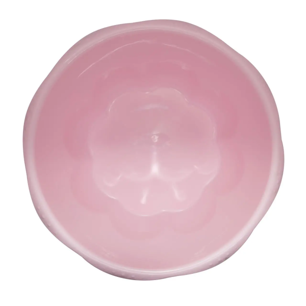 Миска пластиковая Хозяйка 2,8 л Plastic's Craft Розовая