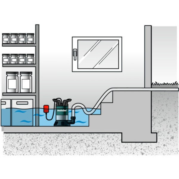 Погружной насос Metabo TP 7500 SI