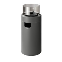 Уличный газовый камин Enders NOVA LED M Grey, 2.5 кВт