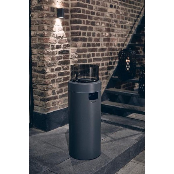 Уличный газовый камин Enders NOVA LED M Grey, 2.5 кВт