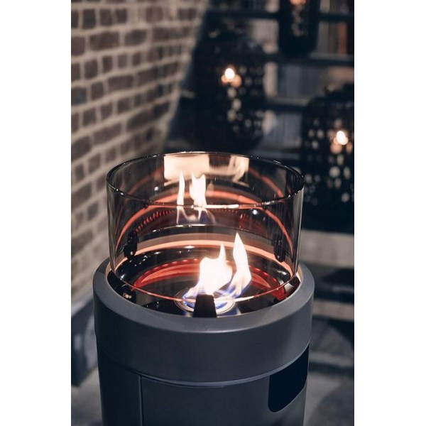 Уличный газовый камин Enders NOVA LED M Grey, 2.5 кВт