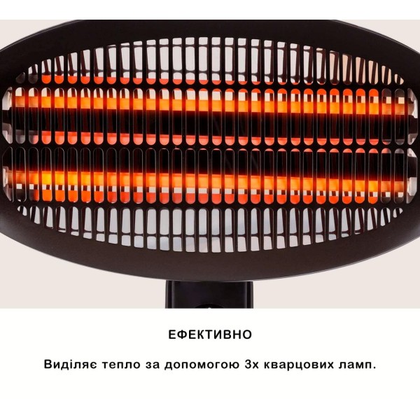 Инфракрасный электрический обогреватель Blumfeldt Hot Roddy, 2,0 кВт