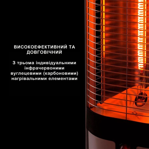 Инфракрасный электрический обогреватель Blumfeldt Megalith, 2,7 кВт