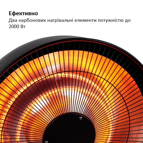 Инфракрасный электрический обогреватель Blumfeldt Heatbell Wall Smart, 2 кВт