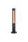 Інфрачервоний електричний обігрівач Blumfeldt Heat Guru Plus Black, 1,2 кВт