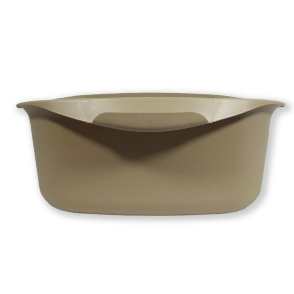 Миска квадратна 10 л «Plastic's Craft» Капучіно