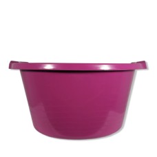 Миска п/э 35 л «Plastic's Craft» Малиновая
