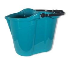 Ведро 14 л овальное "Plastic's Craft" Бирюзовый