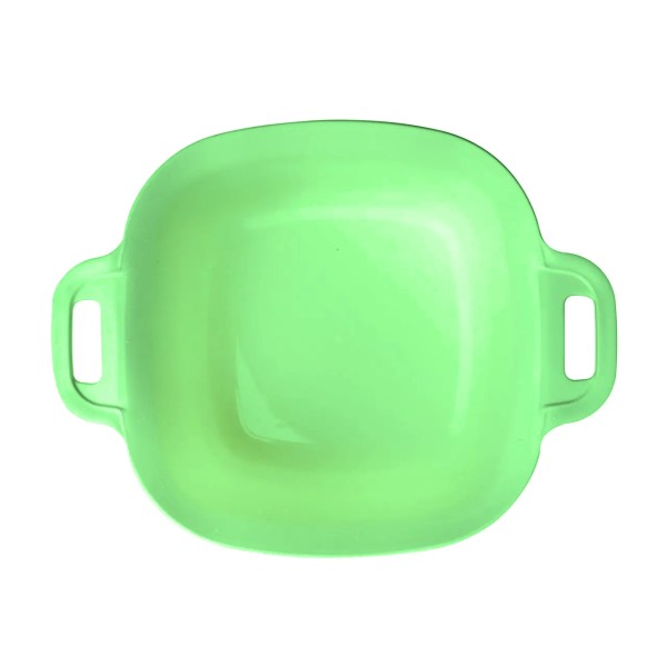Миска квадратна з ручками 3 л Plastic's Craft М'ята