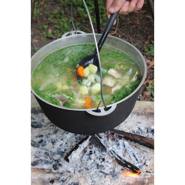 Казан алюминиевый Brizoll 10 л, с дужкой, крышкой и чехлом