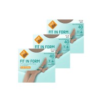 Колготки Nur Die Компрессионные 40 Den XXL (52-56) Мокко (719200)