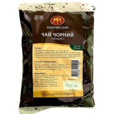 Чай чорний дрібнолистовий Золотий Слон Міцний 100 г