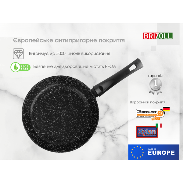 Сковорода 26 см с антипригарным покрытием SKY