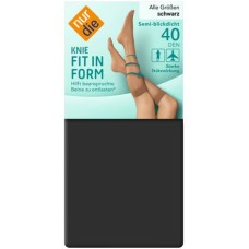 Гольфи Nur Die 40 Den компресійні one size Чорний (619100)